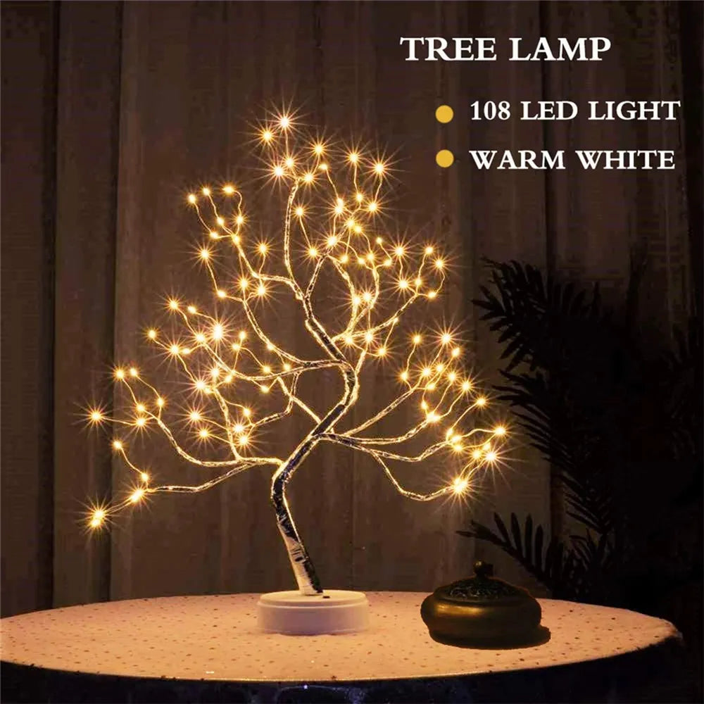 LED Mini Fairy Light Tree Lamp