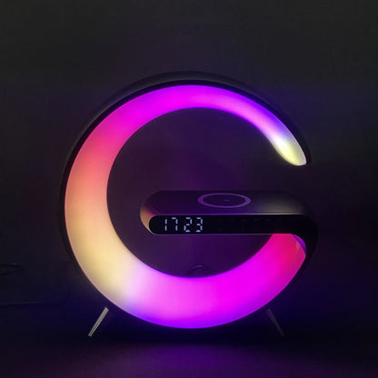 LED Wireless Charging, Smart Bluetooth Speaker