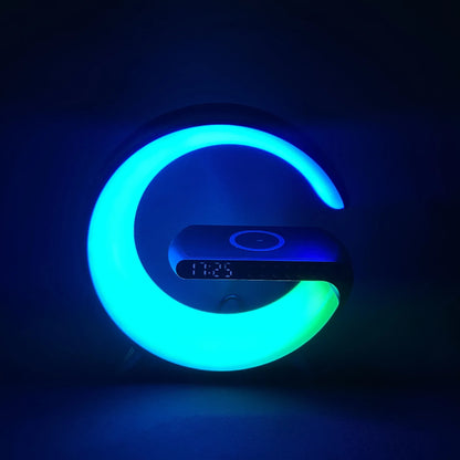 LED Wireless Charging, Smart Bluetooth Speaker